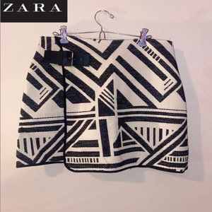 Zara Aztec Printed Skirt
